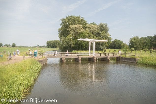 Fietsbrug over de Berkel bij de Velhorst