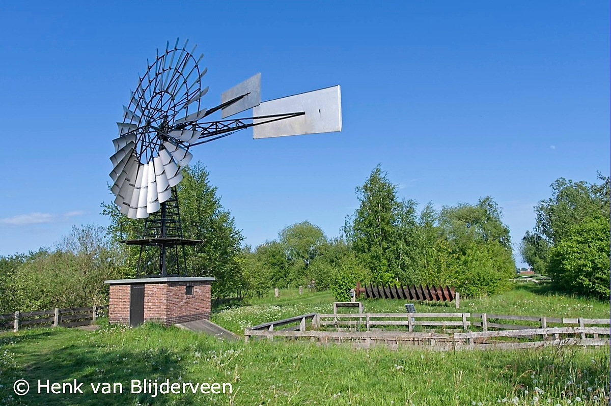 Natuurgebied Leinwijk in de Nederlandse provincie Groningen