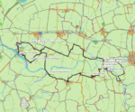 Over en langs het Reitdiep (met en zonder pontje), Kaart fietsroute.gpx