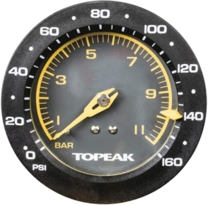 Topeak JoeBlow Sport III, manometer