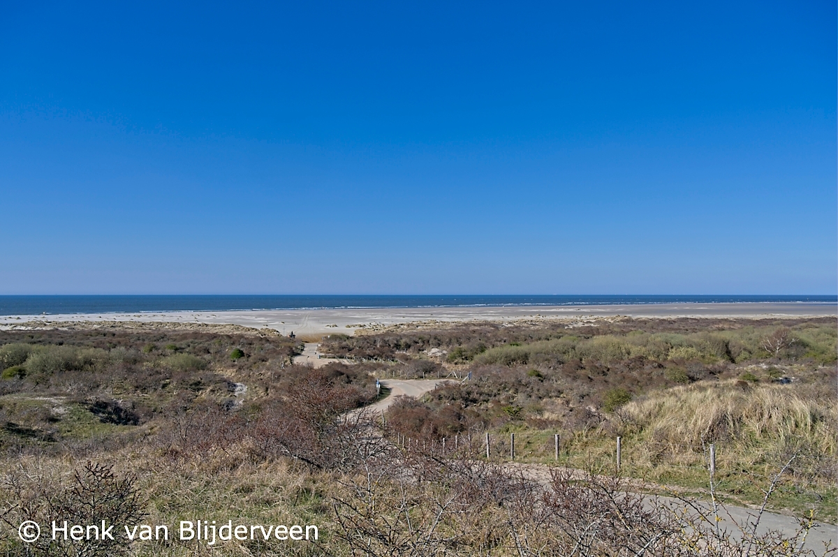 Duinen en Noorzee bij Burgh Haamstede